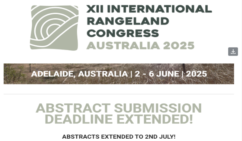 XII International Rangeland Congress Australia 2025